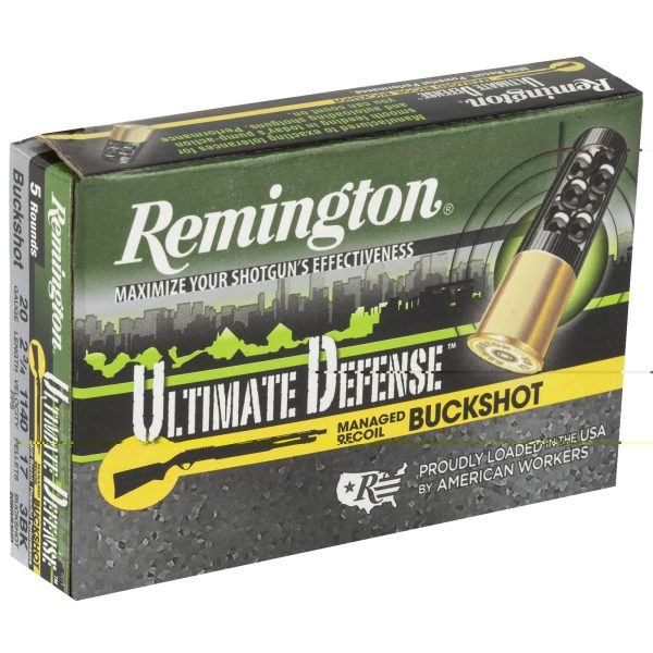 Remington Ult Def 20ga 2.75" 3 Buck 05ct - Image 4