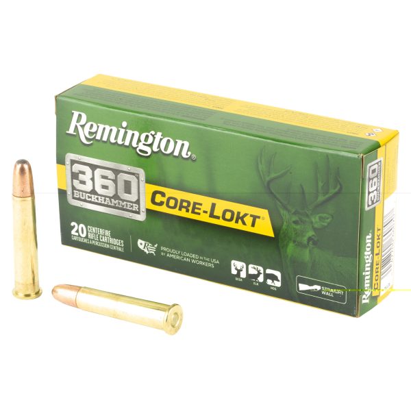 Remington .360 Buckhammer Cl Sp 20ct