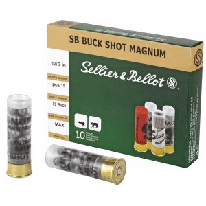 Sellier & Bellot 12ga 3" 00 15pel 10ct