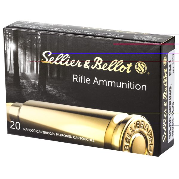Sellier & Bellot .30-06 Springfield 180gr Fmj 20ct - Image 4