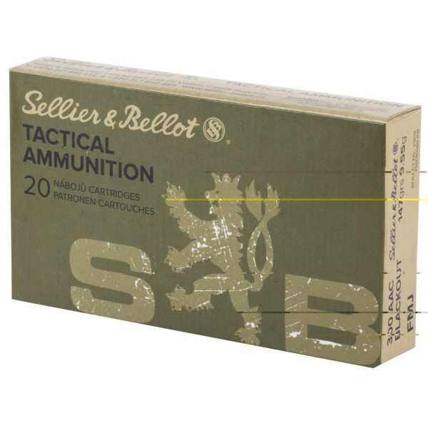 Sellier & Bellot .300blk 147gr Fmj 20ct - Image 2