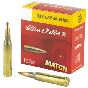 Sellier & Bellot .338lapua 300gr Sierra 10ct