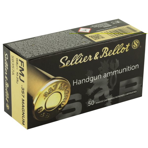 Sellier & Bellot .357mag 158gr Fmj 50ct - Image 4