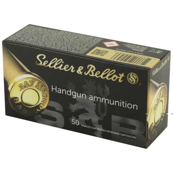 Sellier & Bellot .357mag 158gr Fmj 50ct - Image 2