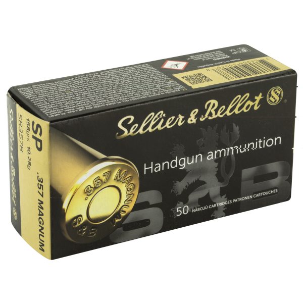 Sellier & Bellot .357mag 158gr Sp 50ct - Image 3