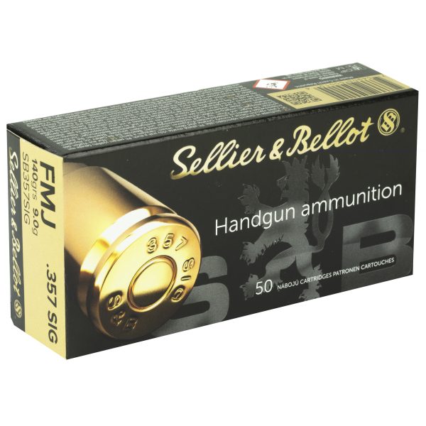 Sellier & Bellot .357sig 140gr Fmj 50ct - Image 2