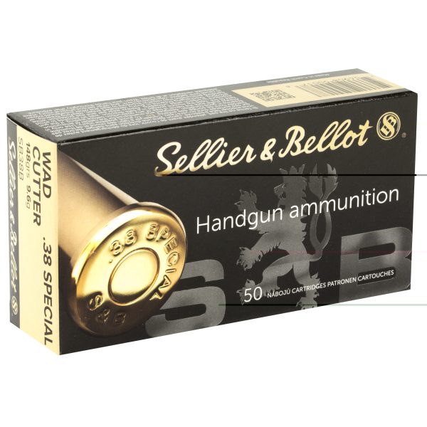 Sellier & Bellot .38spl 148gr Wc 50ct - Image 3