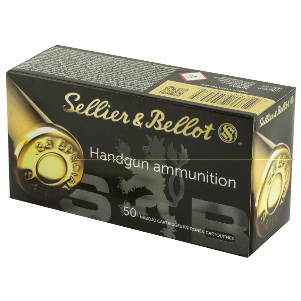 Sellier & Bellot .38spl 158gr Sp 50ct - Image 2