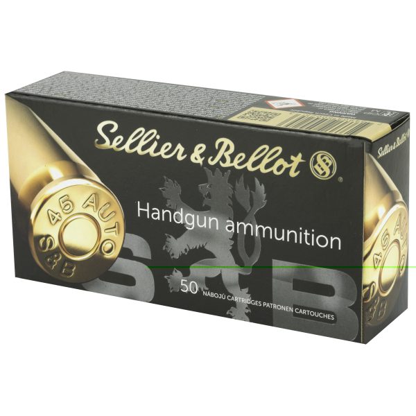 Sellier & Bellot .45acp 230gr Fmj 50ct - Image 2