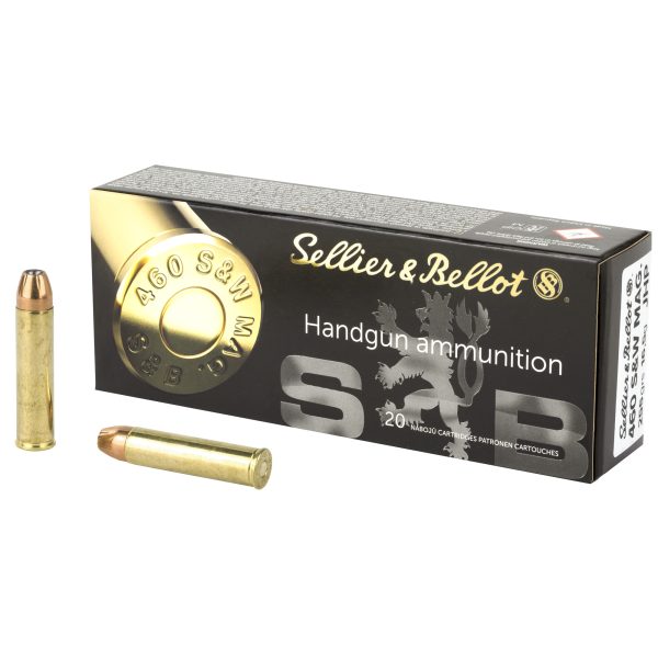 Sellier & Bellot .460 S&W 255gr Jhp 20ct