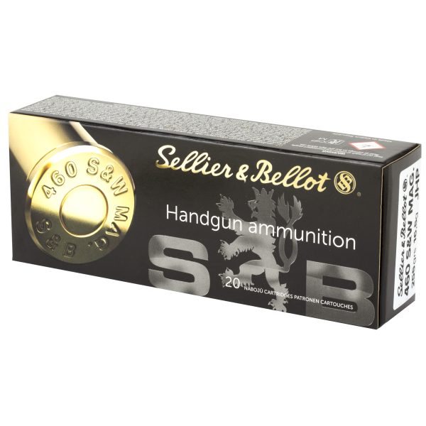 Sellier & Bellot .460 S&W 255gr Jhp 20ct - Image 3