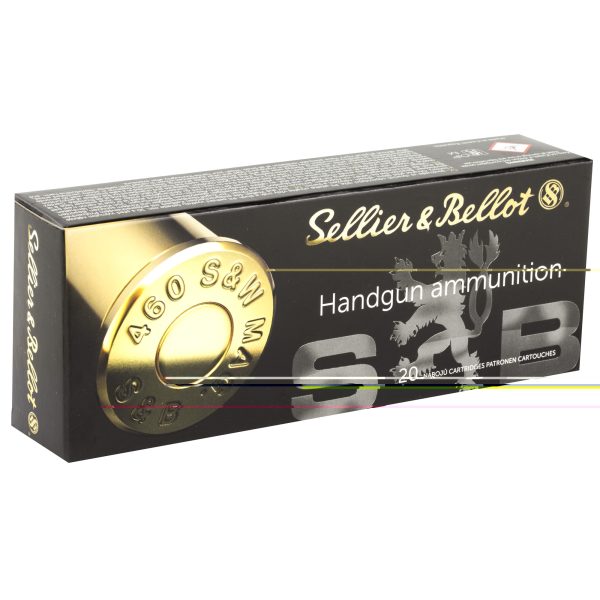 Sellier & Bellot .460 S&W 255gr Jhp 20ct - Image 2
