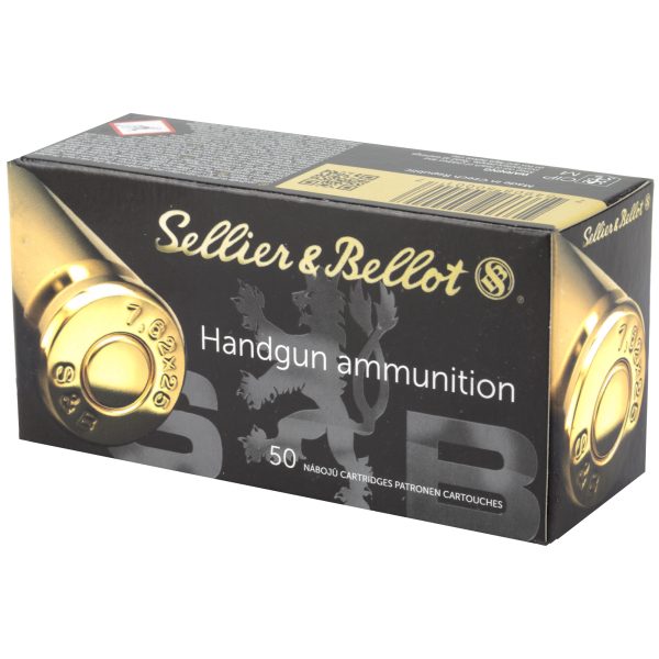 Sellier & Bellot 7.62x25 85gr Fmj 50ct - Image 2