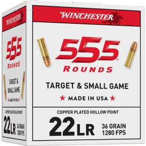Winchester .22lr 36gr Cpr Hp 555ct