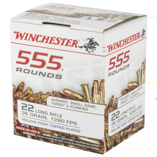 Winchester .22lr 36gr Cpr Hp 555ct - Image 4