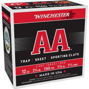 Winchester AA Target 12ga 2.75" #8 25ct