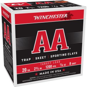 Winchester AA 20ga 2.75" #8 25ct