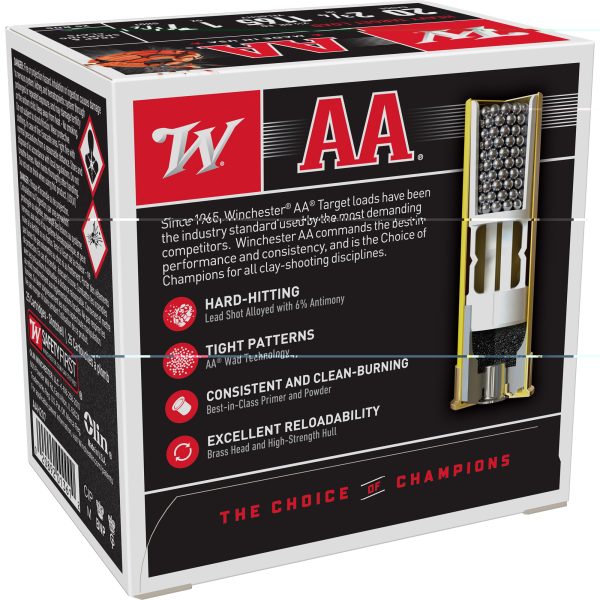 Winchester AA Target 20ga 2.75" #7.5 25ct - Image 3