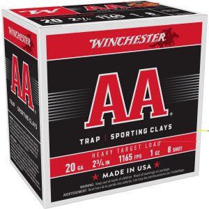 Winchester AA Heavy Target 20ga 2.75" #8 25ct