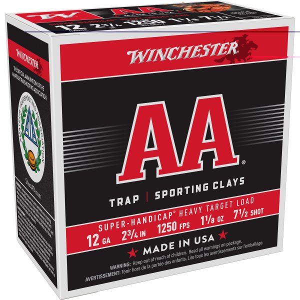 Winchester AA Super HC 12ga 2.75" #7.5 25ct
