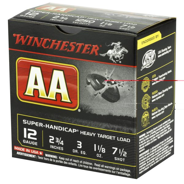 Winchester AA Super HC 12ga 2.75" #7.5 25ct - Image 2