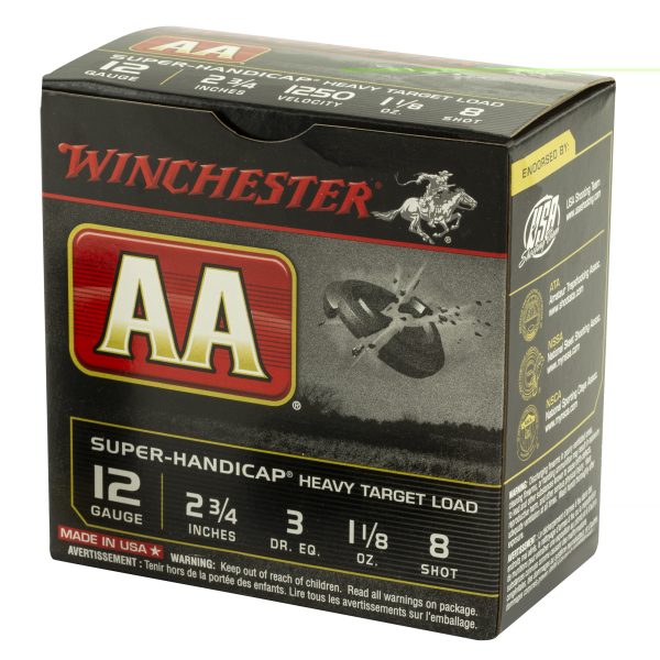 Winchester AA Sh 12ga 2.75" #8 25ct - Image 3