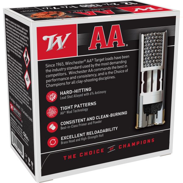 Winchester AA Ss 12ga 2.75" #7.5 25ct - Image 3