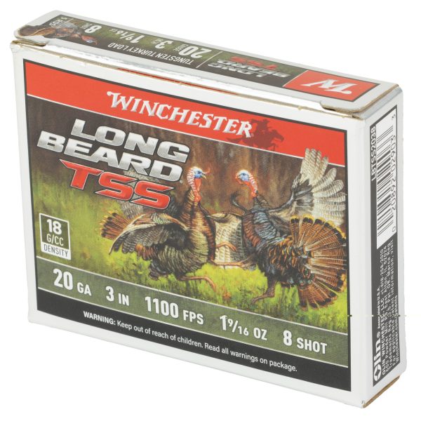 Winchester Long Beard Tss 20ga 3" #8 5ct - Image 2