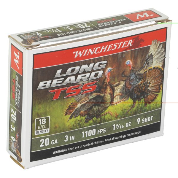 Winchester Long Beard Tss 20ga 3" #9 5ct - Image 4