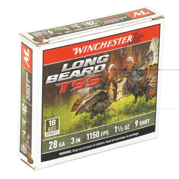 Winchester Long Beard Tss 28ga 3" #9 5ct - Image 2