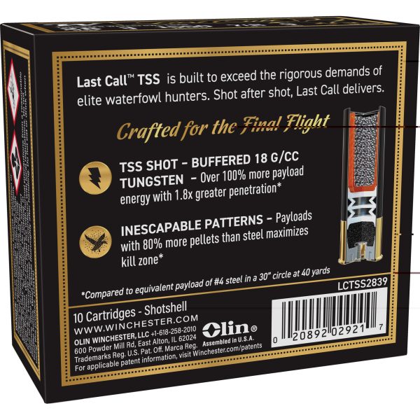 Winchester Last Call Tss 28ga 3" #9 10ct - Image 2