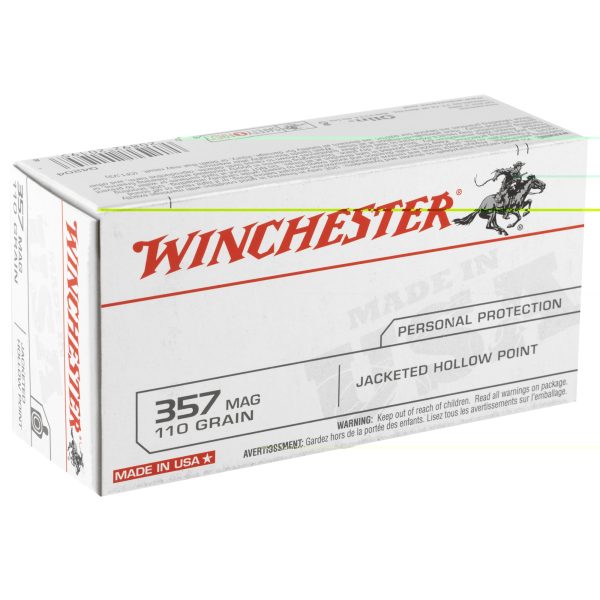 Winchester USA .357mag 110jhp 50ct - Image 4
