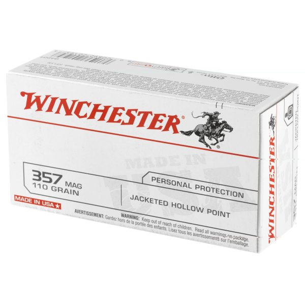 Winchester USA .357mag 110jhp 50ct - Image 2