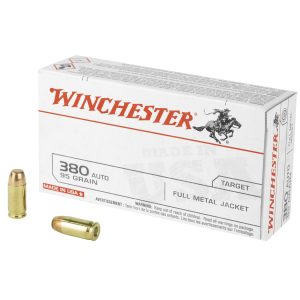 Winchester USA .380acp 95gr Fmj 50ct