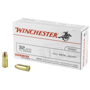 Winchester USA .32acp 71gr Fmj 50ct
