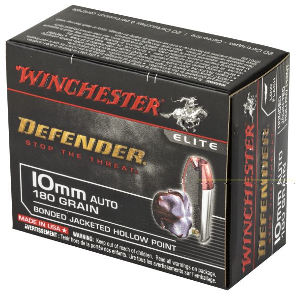 Winchester Defender 10mm 180gr Bjhp 20ct - Image 4