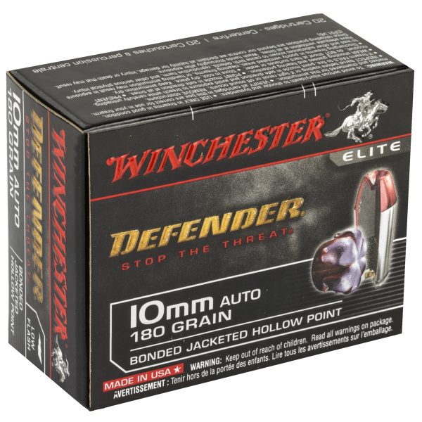 Winchester Defender 10mm 180gr Bjhp 20ct - Image 3