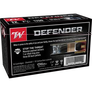 Win Defender 12ga 2.75" 3-00-1oz 10-