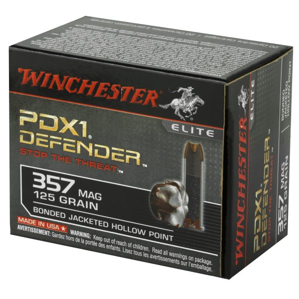Winchester Defender .357mag 125gr Jhp 20ct - Image 4