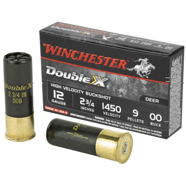 Winchester Dbl X Hv 12ga 2.75" 00bk 9p 5ct