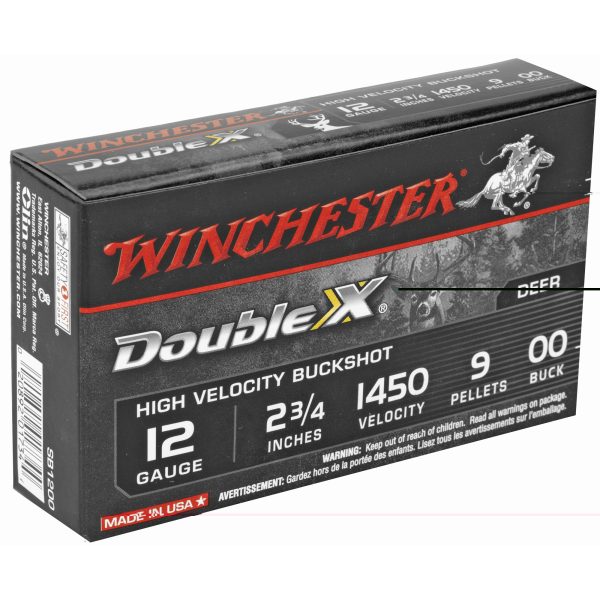 Winchester Dbl X Hv 12ga 2.75" 00bk 9p 5ct - Image 2