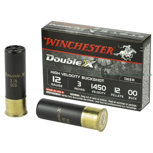 Winchester Double X Hv 12ga 3" 00bk 12p 5ct