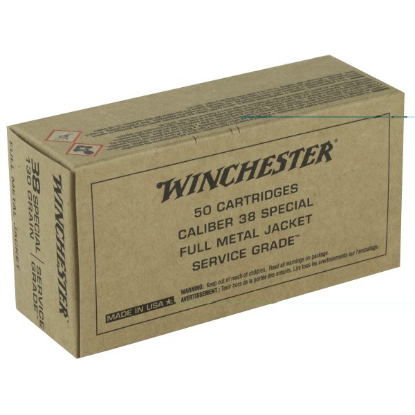 Winchester Service Grade .38spl 130gr 50ct - Image 2