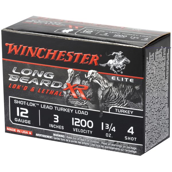 Winchester Longbeard XR Turkey 12ga 3" #4 10CT - Image 3