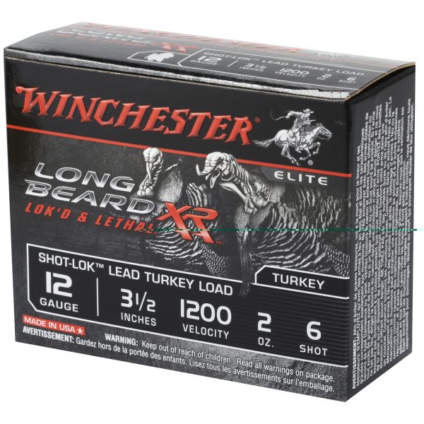 Winchester Longbeard XR Turkey 12ga 3.5" #6 2oz 10ct - Image 4