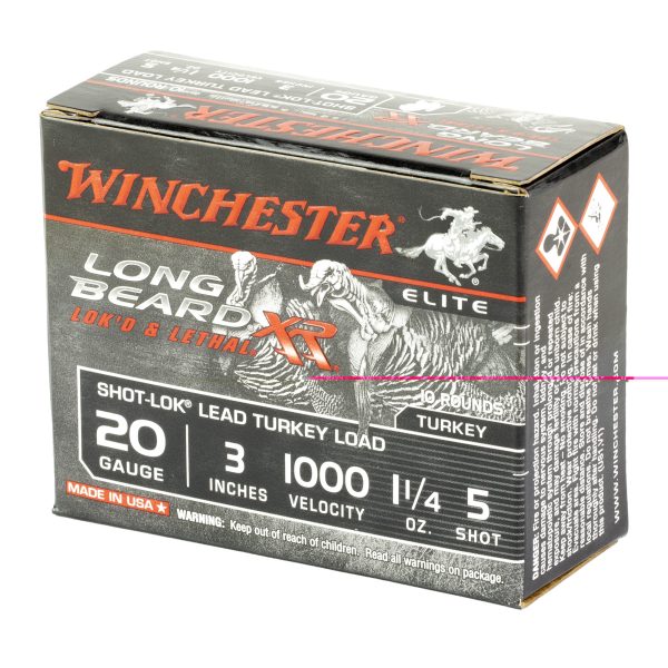 Winchester Longbeard XR Turkey 20ga 3" #5 1.25oz 10ct - Image 2