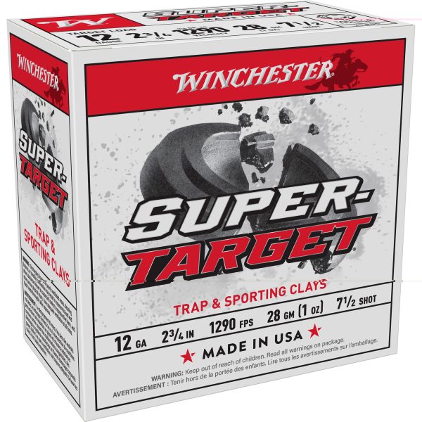 Winchester Super Target 12ga 2.75" #7.5 25ct