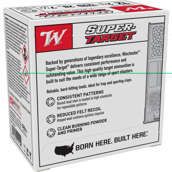 Winchester Super Target 12ga 2.75" #7.5 25ct - Image 3