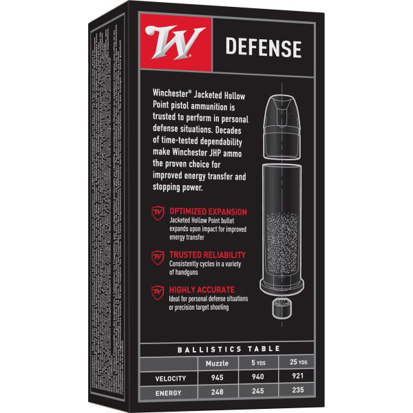 Winchester Usa .38spl+p 125gr Jhp 50ct - Image 2