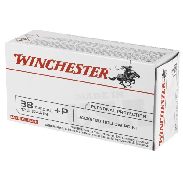 Winchester Usa .38spl+p 125gr Jhp 50ct - Image 4